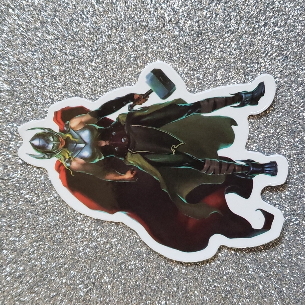 MARVEL Thor DISNEY Waterproof Sticker JANE FOSTER